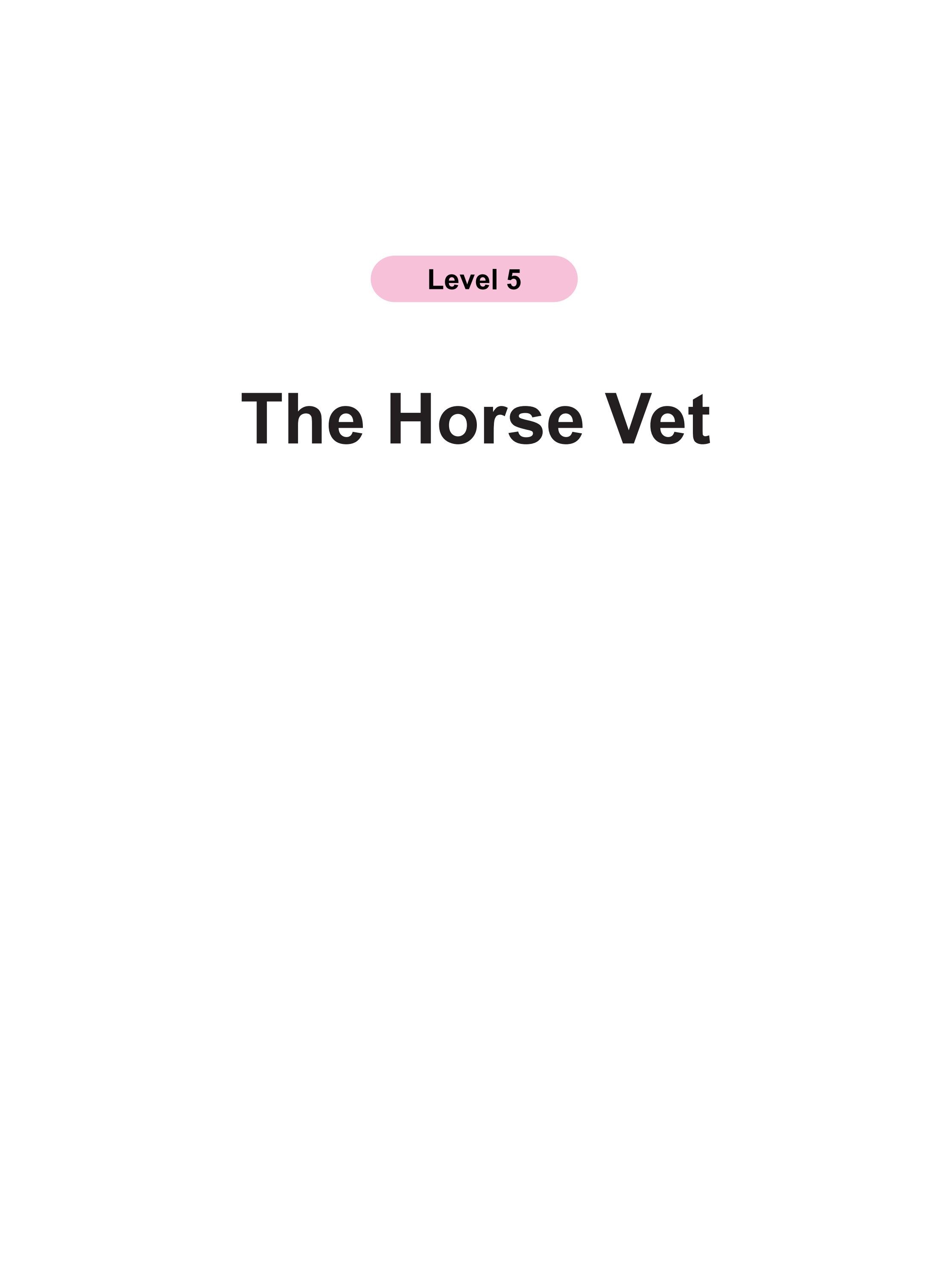 The Horse Vet绘本故事第2页