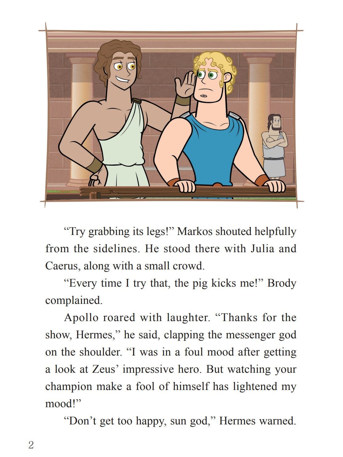 Talking to the Enemy绘本故事第3页