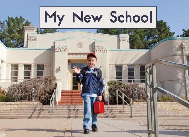 My new school绘本故事第2页