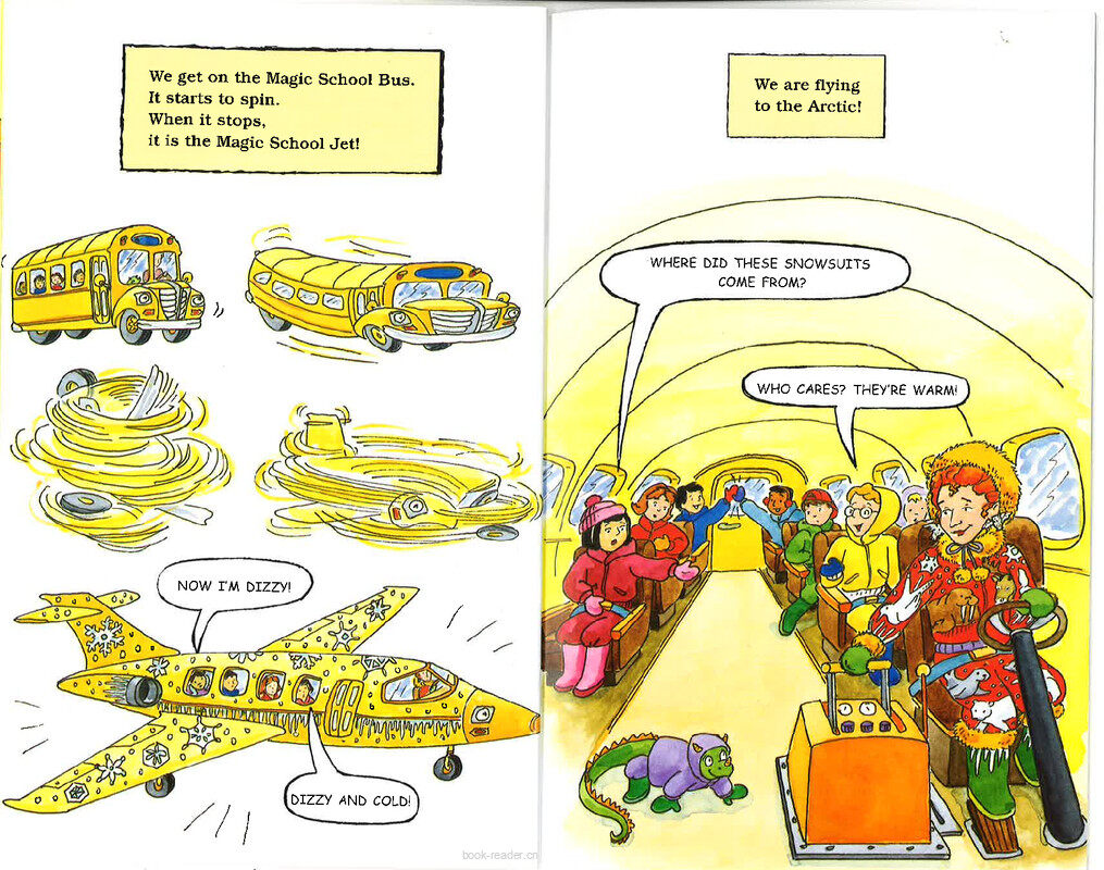 Magic School Bus Arctic Adventure绘本故事第5页
