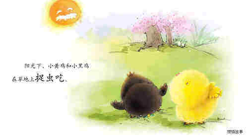 早期阅读系列——小黄鸡和小黑鸡绘本故事第2页