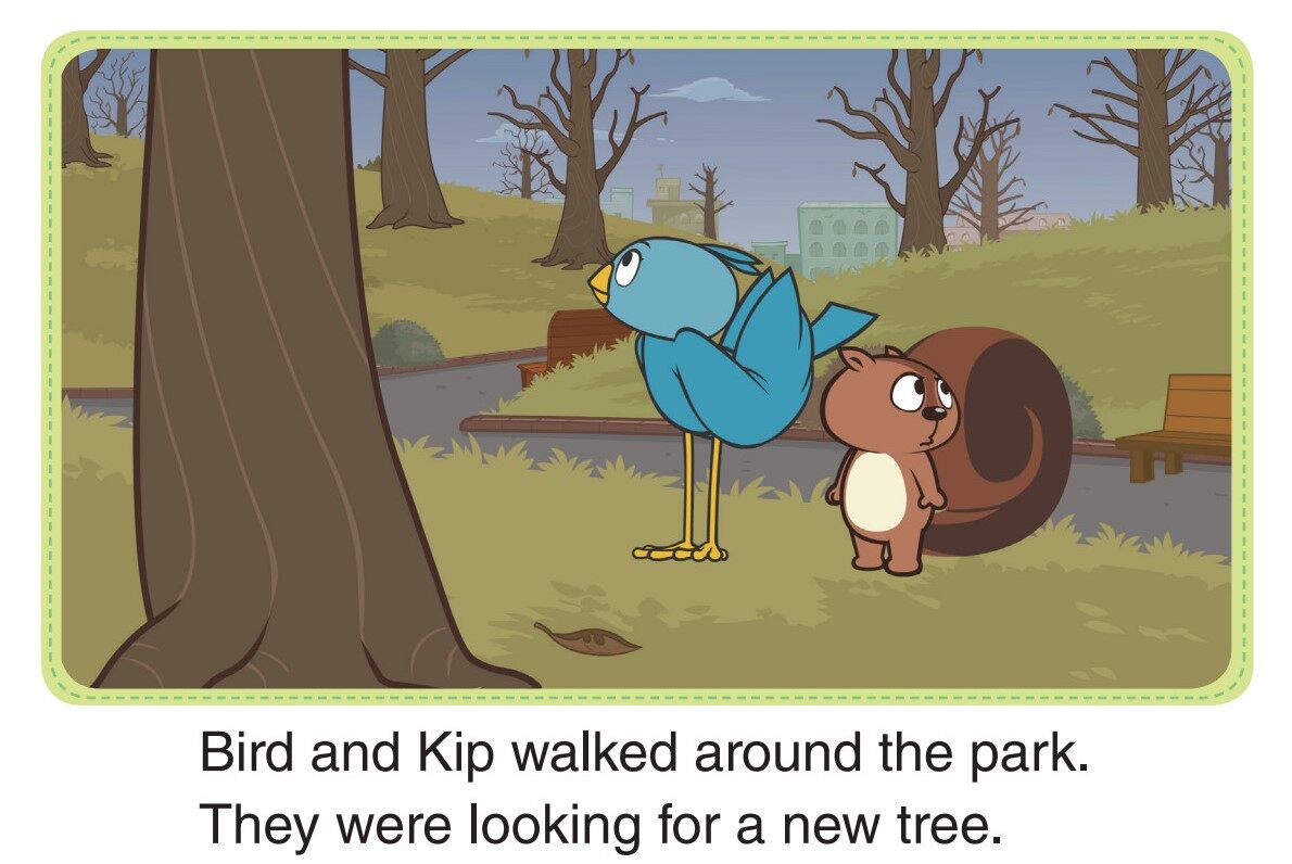 Looking for a Tree绘本故事第2页