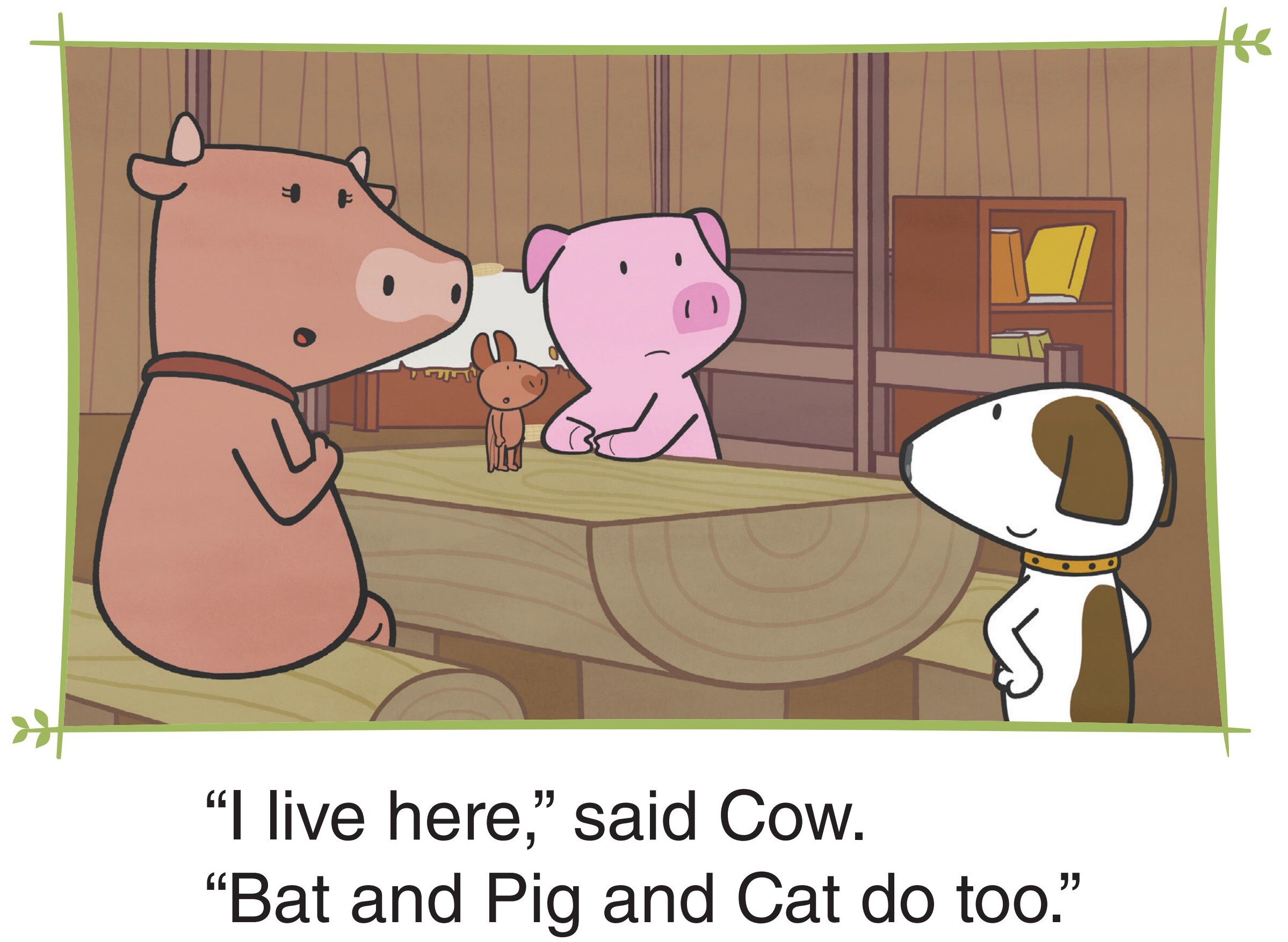 Dog Helps Cat绘本故事第3页