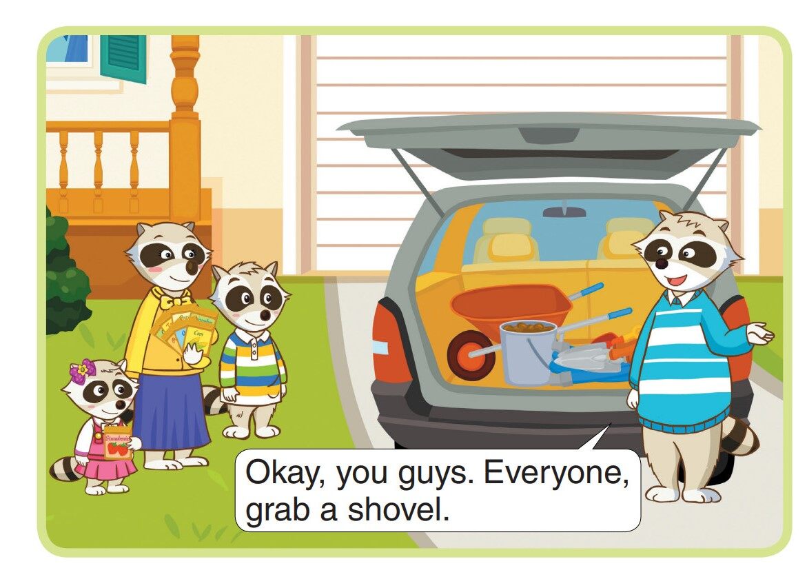 Planning a Garden绘本故事第4页