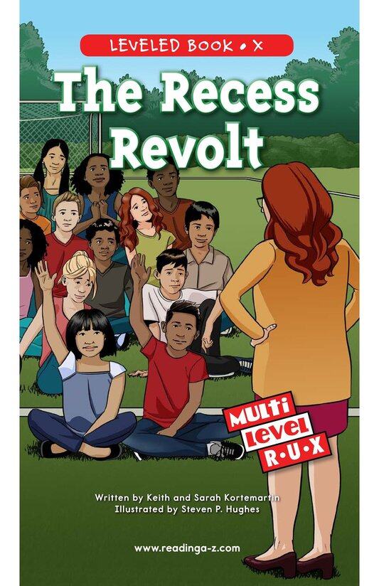 The Recess Revolt绘本故事第2页