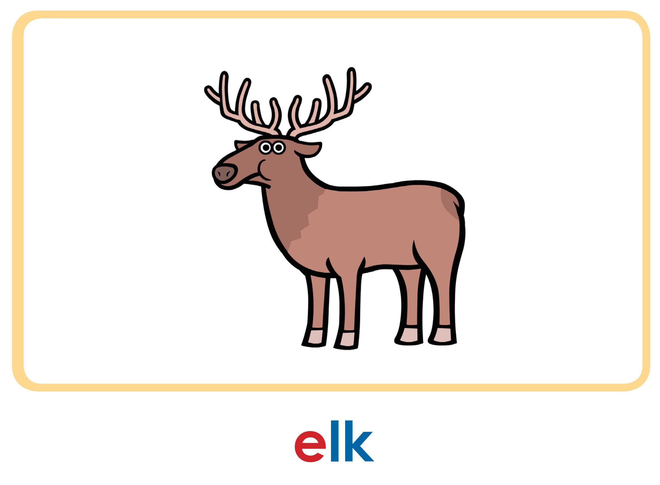 Letter Ee绘本故事第5页