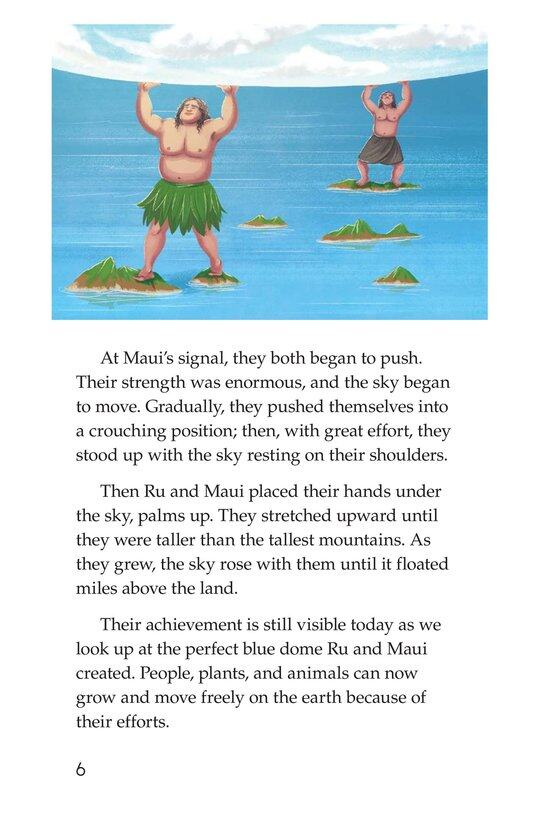 The Hero Maui绘本故事第5页