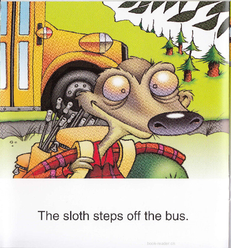 The Sloth Sniffs绘本故事第5页