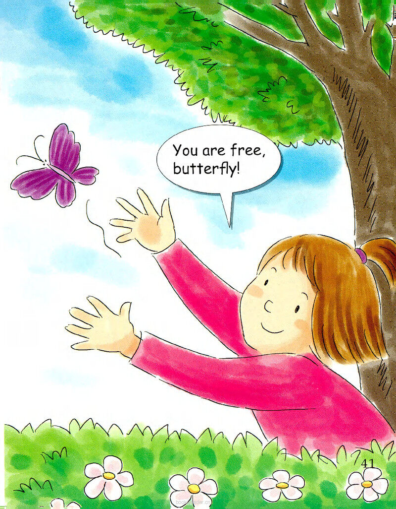The Butterfly绘本故事第3页