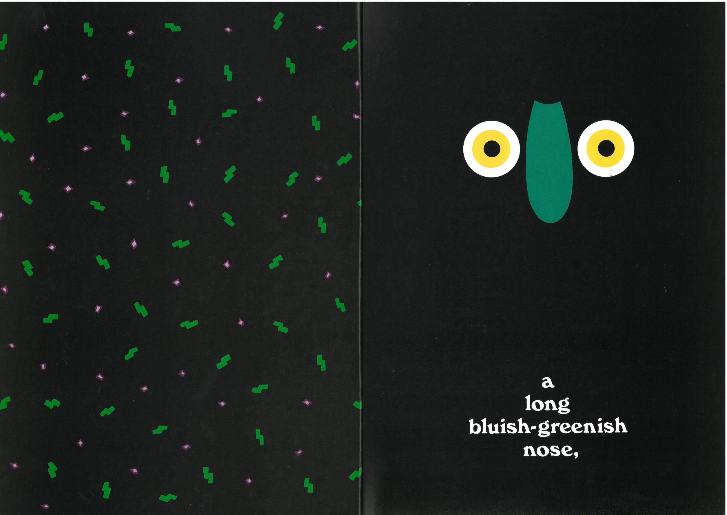 Go Away, Big Green Monster绘本故事第4页