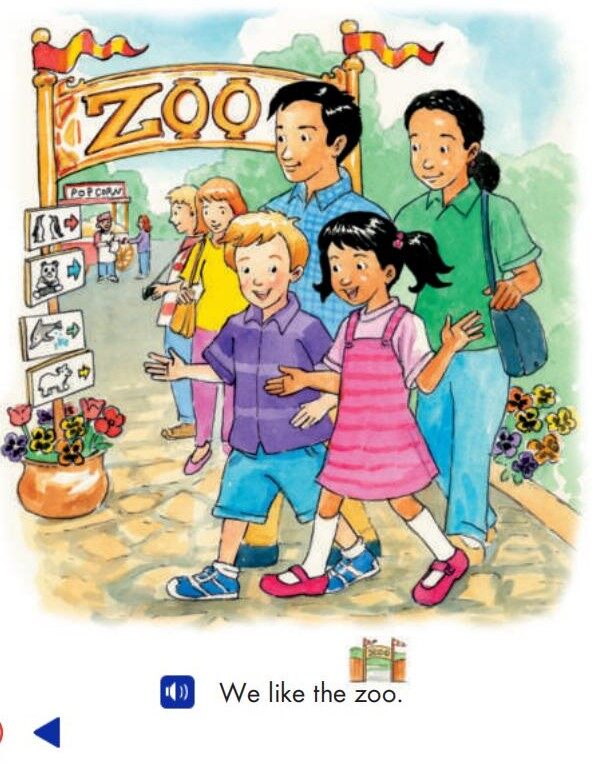 Tam and Sam Go to the Zoo绘本故事第3页