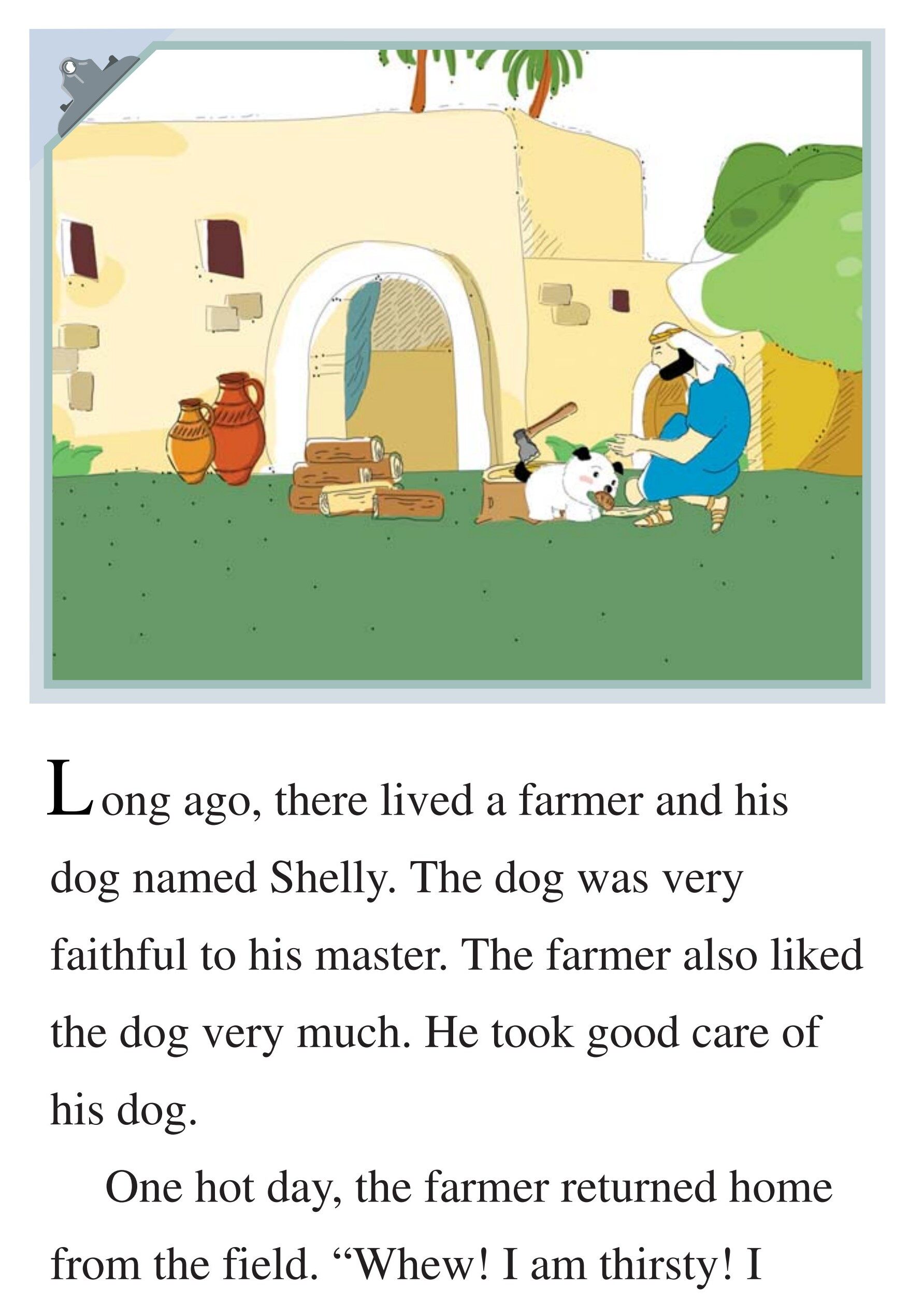 The Faithful Dog绘本故事第3页