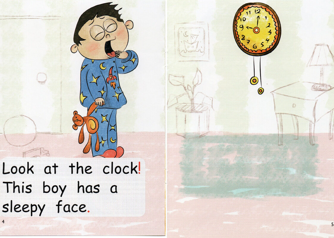 faces show feelings绘本故事第4页