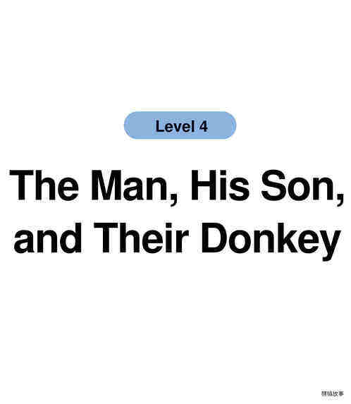 The Man, His Son, and Their Donkey绘本故事第2页