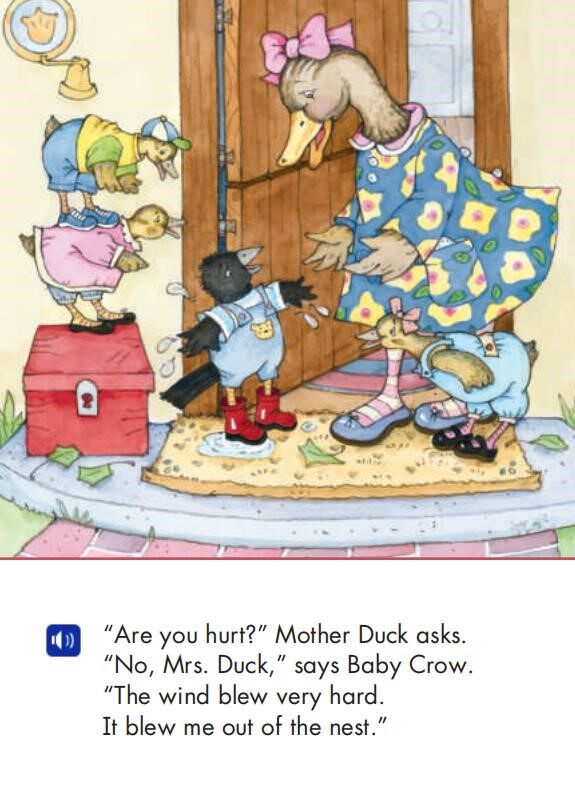 Mother Duck and Baby Crow绘本故事第5页