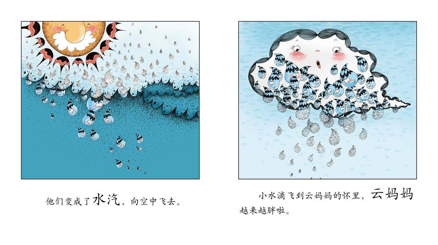 早期阅读系列——小水滴旅行记绘本故事第4页