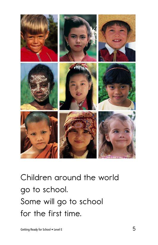 Getting Ready for School绘本故事第4页