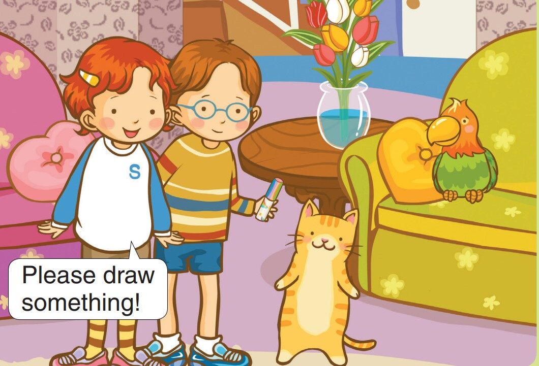 Is It a Magic Marker?绘本故事第4页