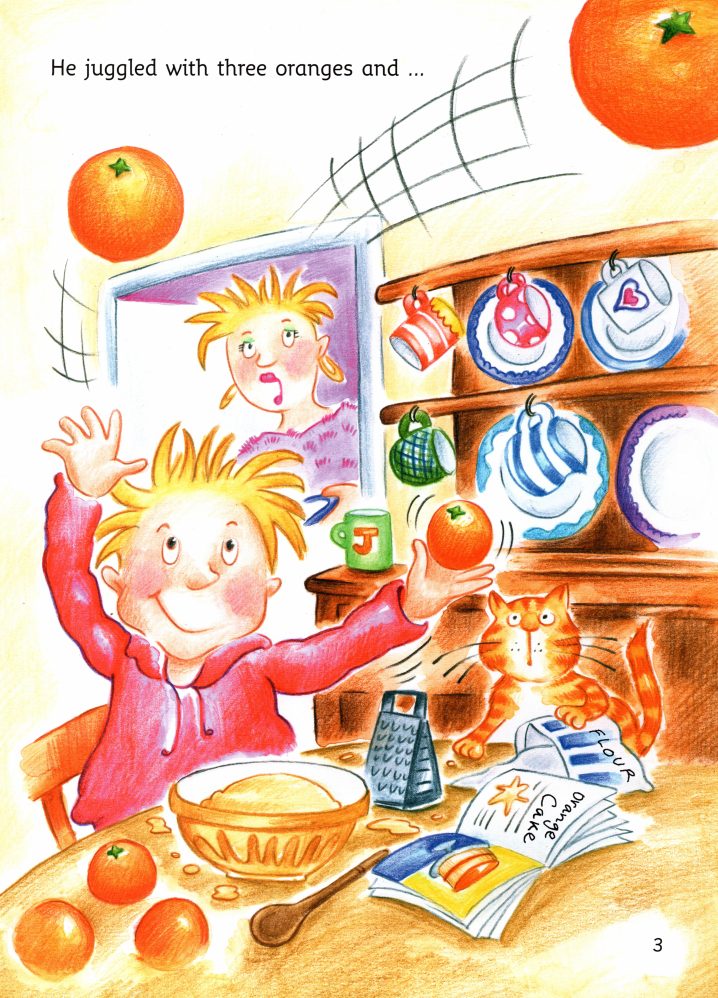 Jodie the Juggle绘本故事第4页