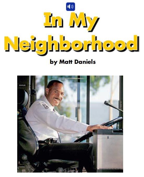 In my neighborhood绘本故事第2页