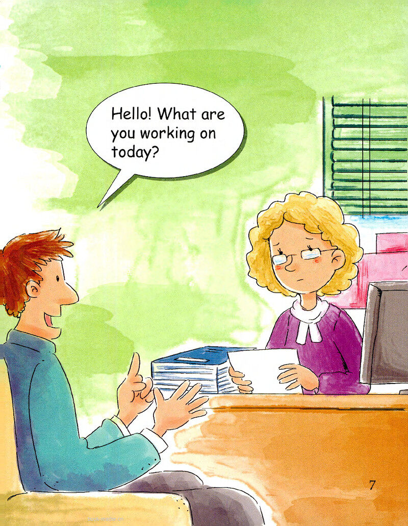 Report Card绘本故事第3页