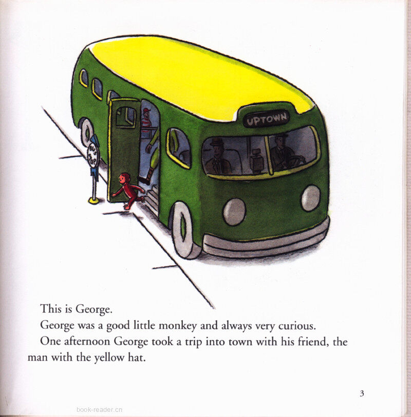 Curious George Goes to a Movie绘本故事第3页