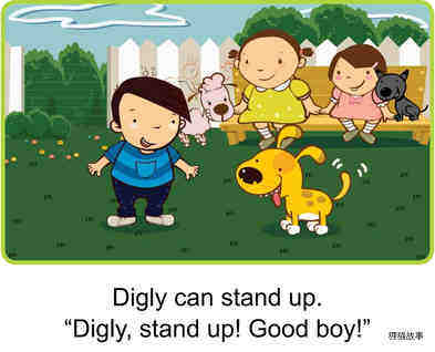 Digly, Up and Down!绘本故事第5页