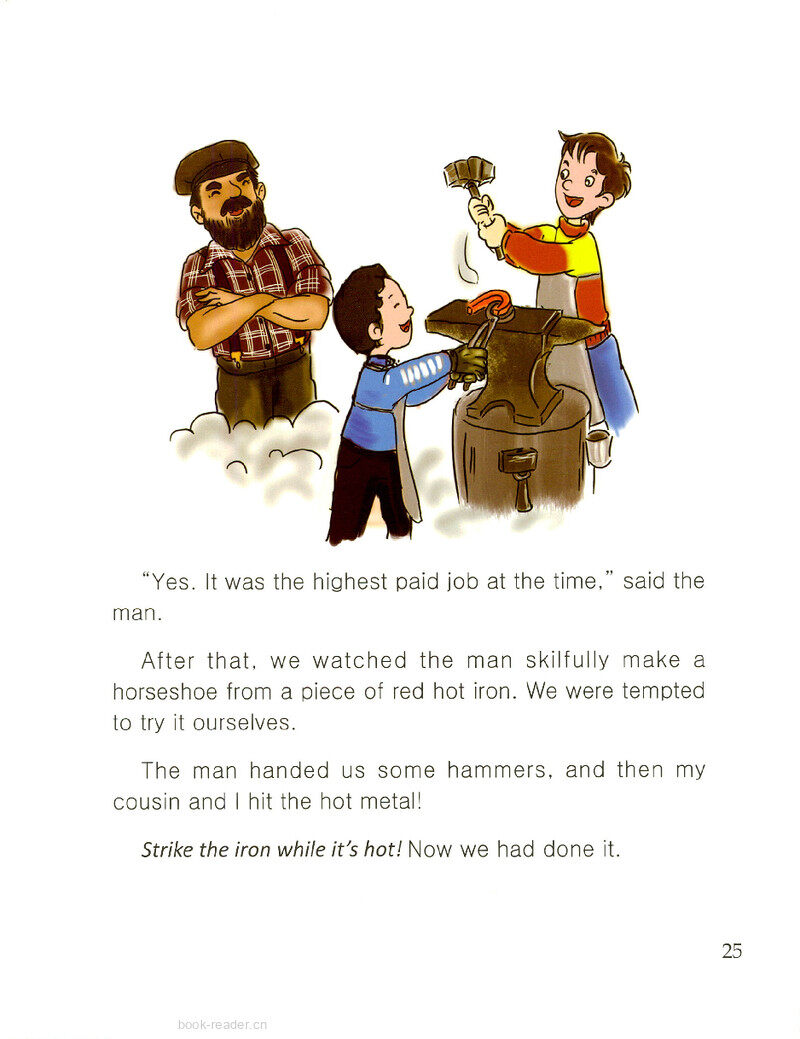 Our Visit to a Village(II)绘本故事第3页