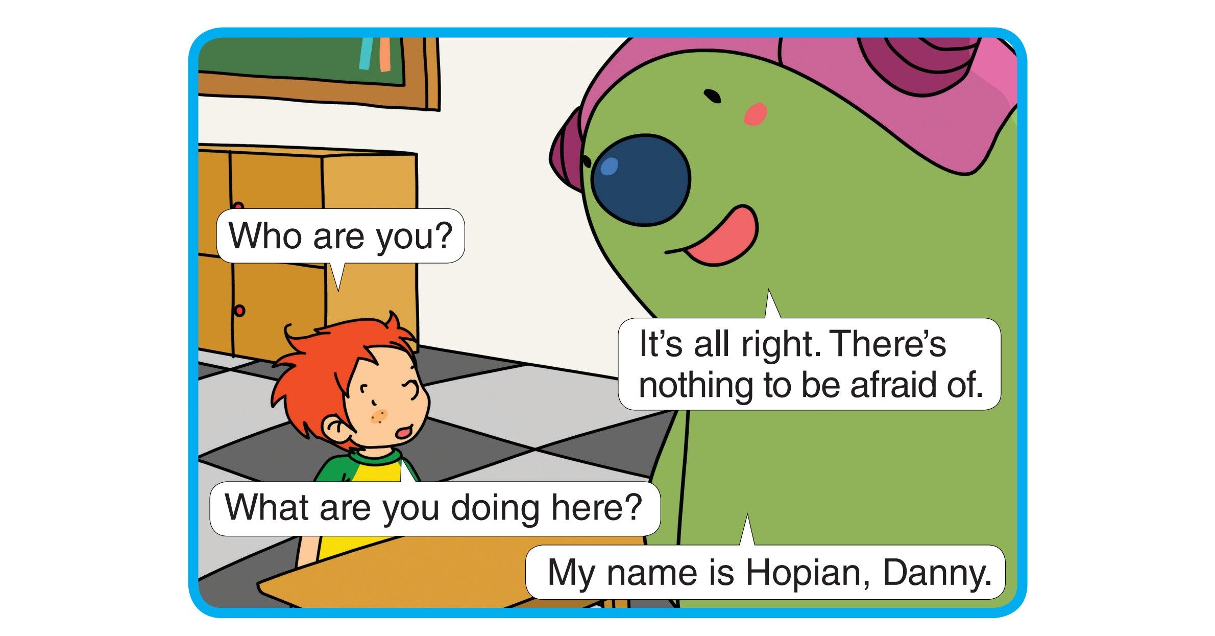 A Gaint Surprise绘本故事第2页