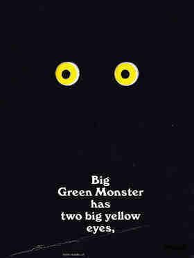 Go Away Big Green Monster绘本故事第3页