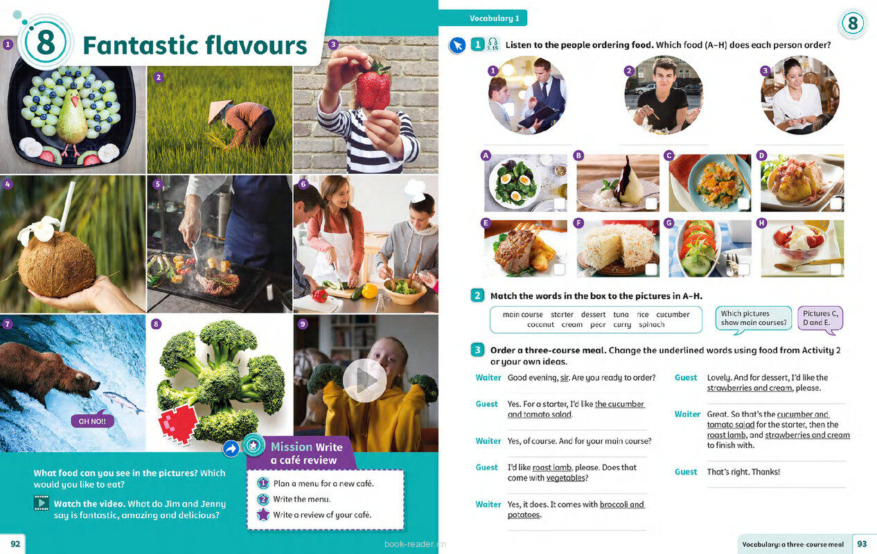 08 Fantastic flavours绘本故事第2页