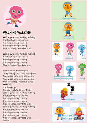 Walking Walking绘本故事第2页