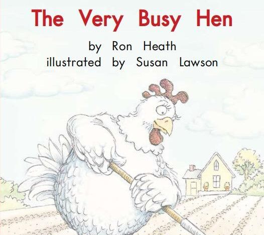 The very busy hen绘本故事第2页