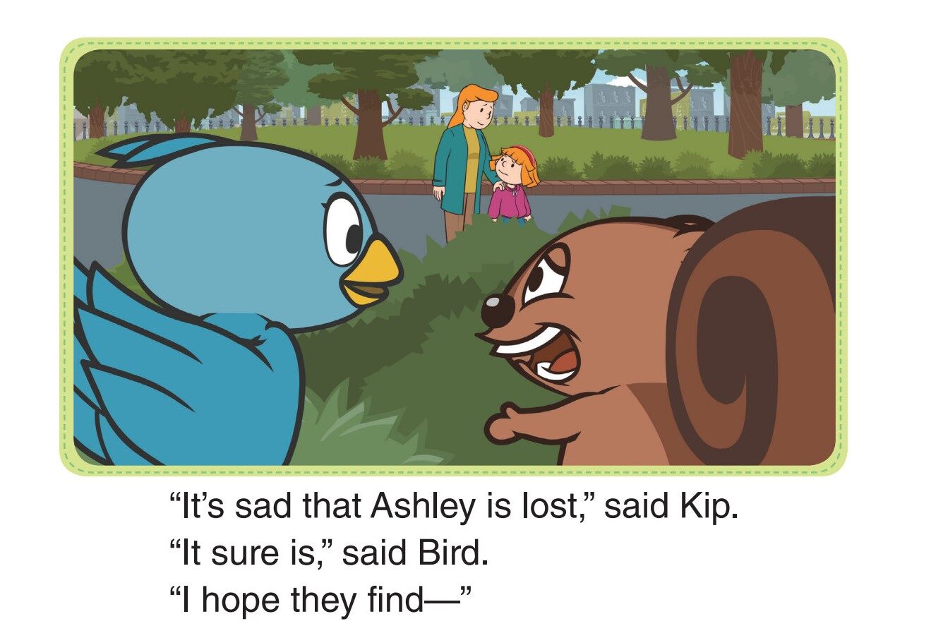 The Fake Person绘本故事第5页