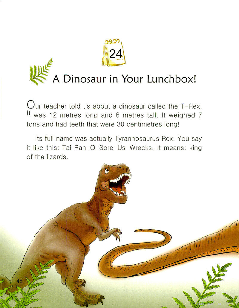 A Dinosaur in Your Lunchbox!绘本故事第2页