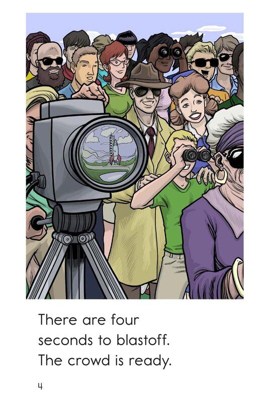 Five Seconds to Blastoff!绘本故事第4页