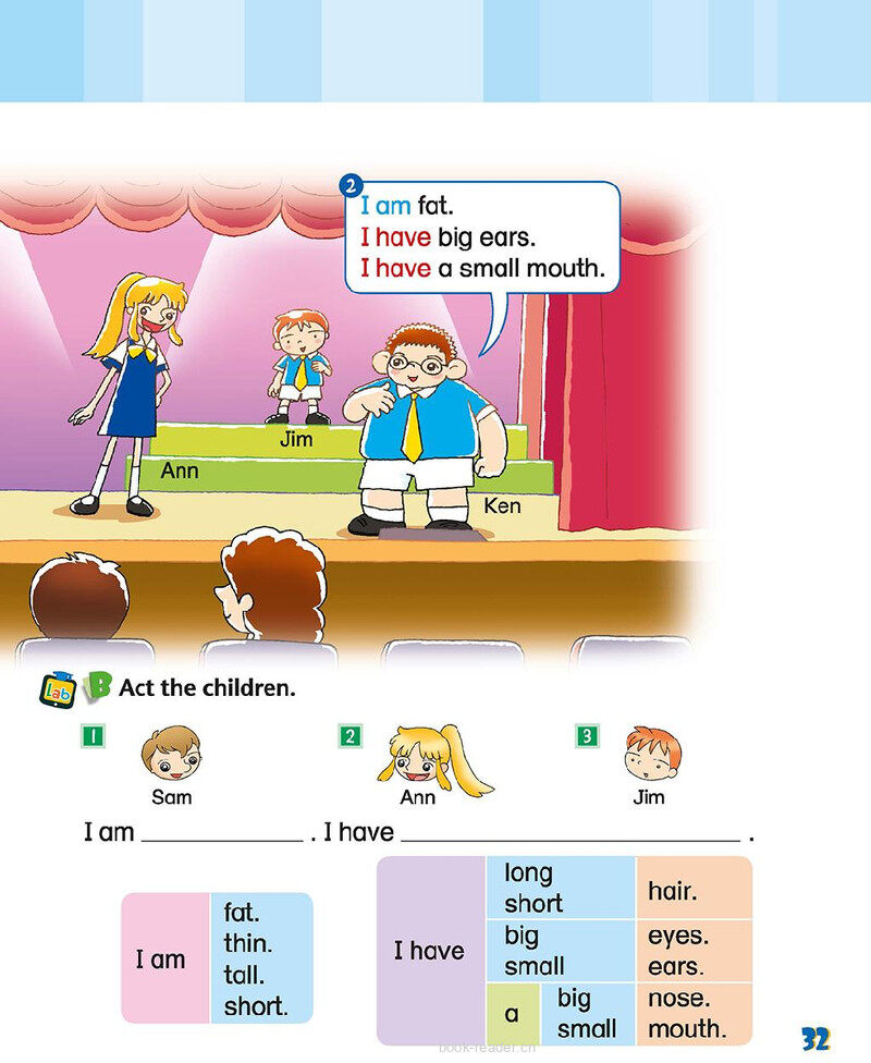 6 Look at me!绘本故事第4页