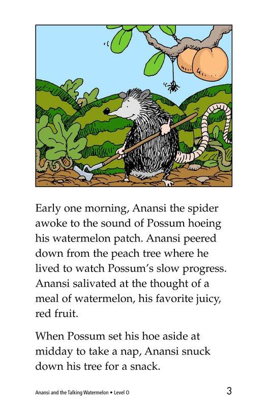 Anansi and the Talking Watermelon绘本故事第3页