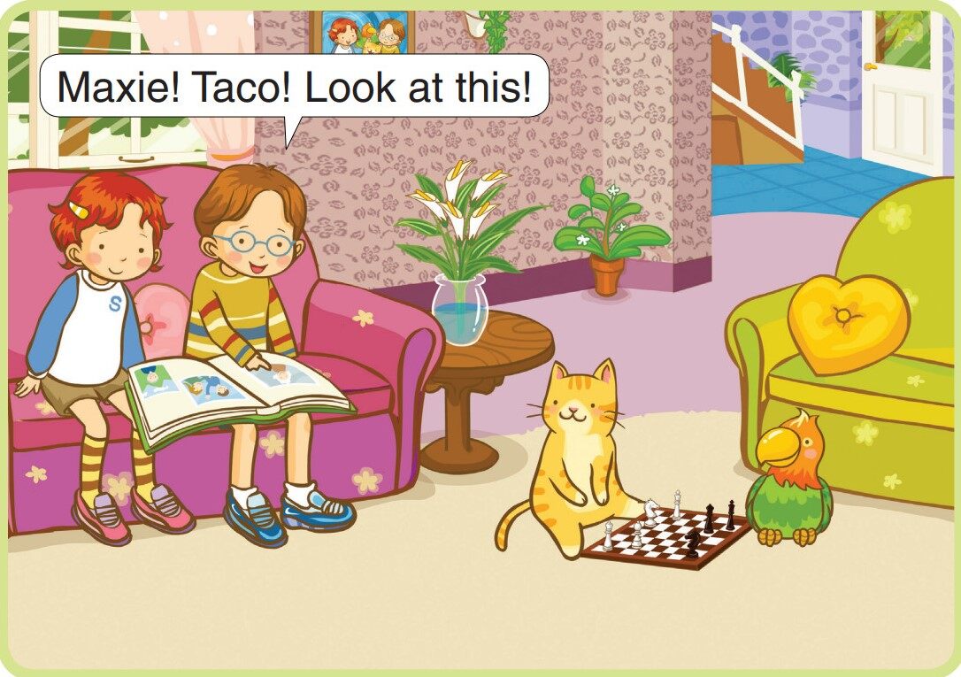 Who's She?绘本故事第2页