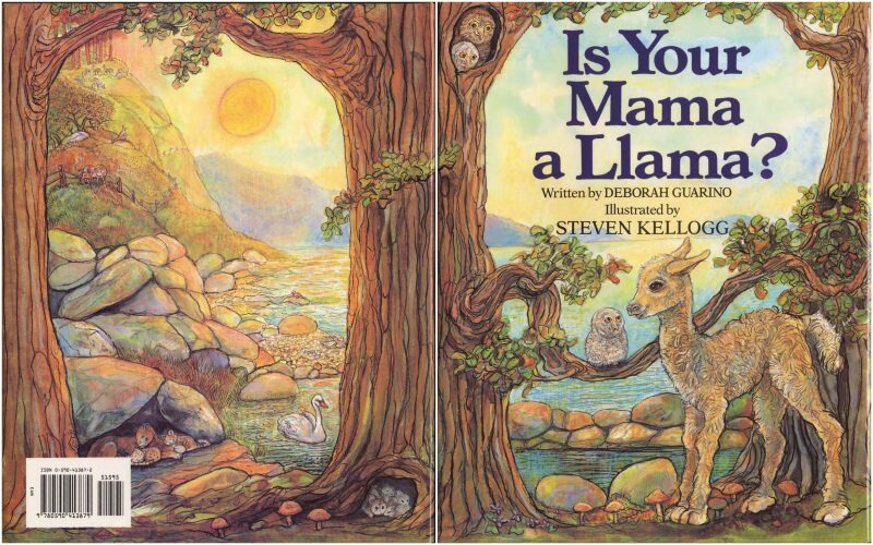 Is Your Mama a Llama绘本故事第2页