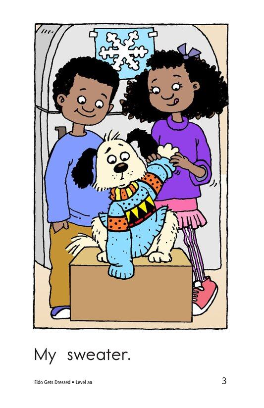 Fido Gets Dressed绘本故事第3页