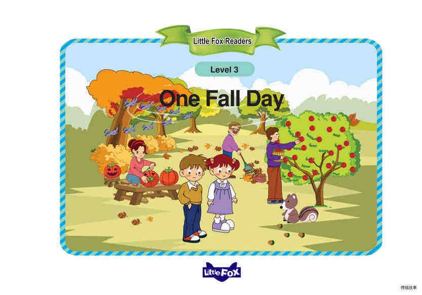 One Fall Day绘本故事第2页