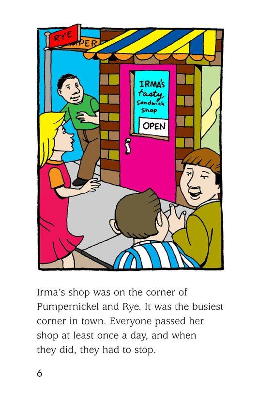 Irma's Sandwich Shop绘本故事第5页