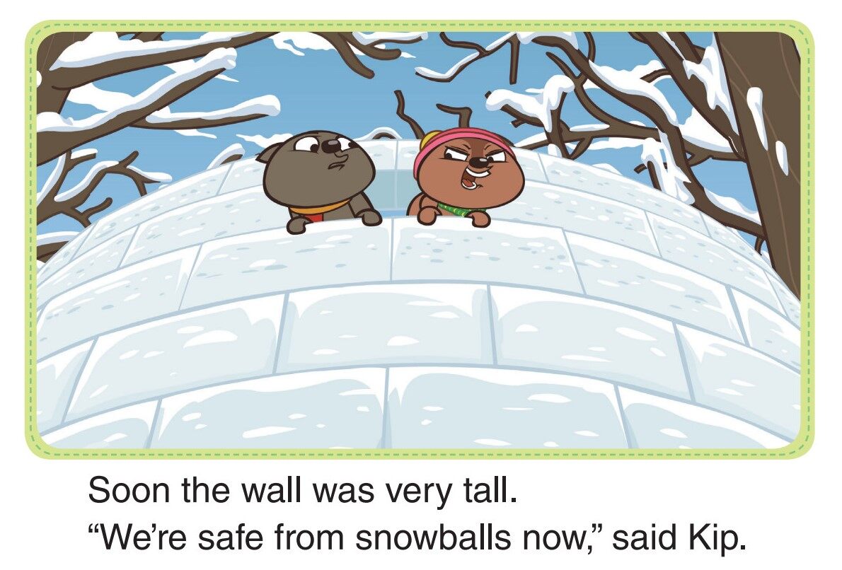 Silly Kip and Squirrel绘本故事第4页