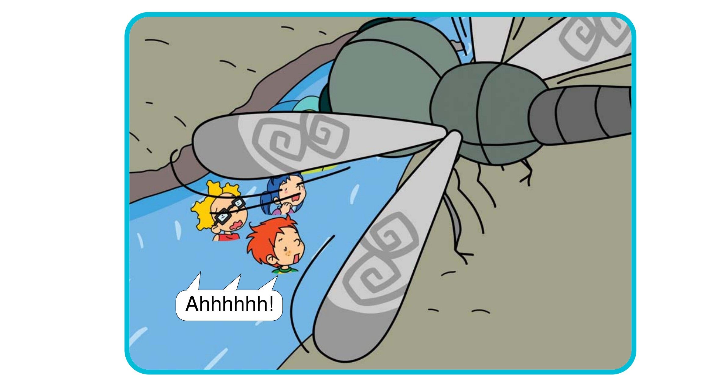 Crayon Combat绘本故事第2页