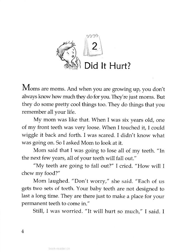 Did It Hurt?绘本故事第2页