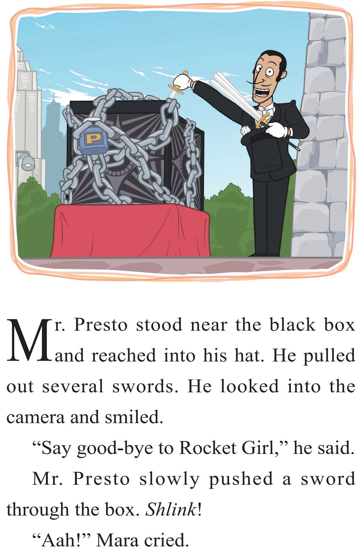 The Amazing Trick绘本故事第3页