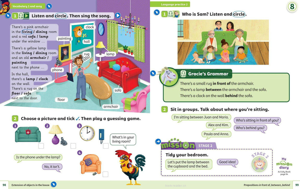 08 At home绘本故事第4页