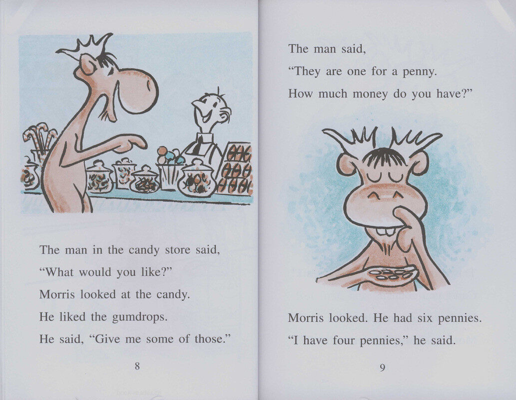 Morris goes to school绘本故事第5页