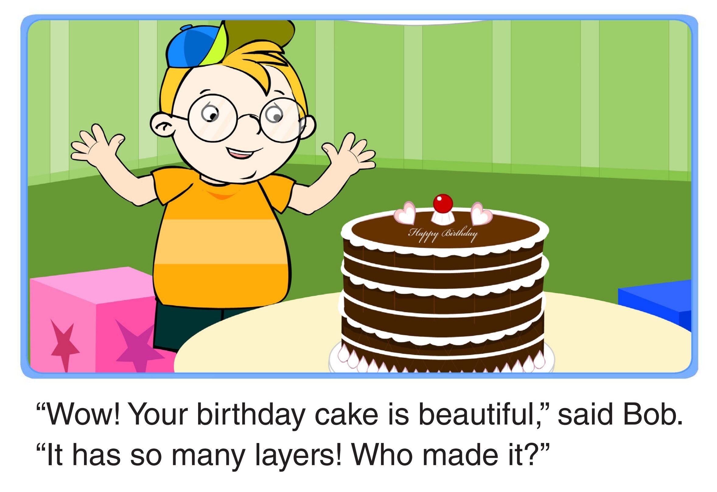 Who Made Your Birthday Cake?绘本故事第2页